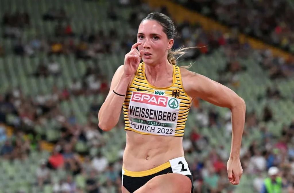 Sophie Weißenberg Frühes Leben und Einstieg in die Leichtathletik