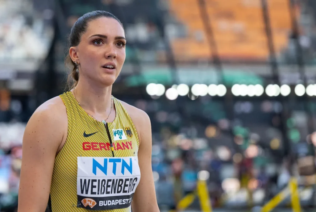 Sophie Weißenberg Frühes Leben und Einstieg in die Leichtathletik