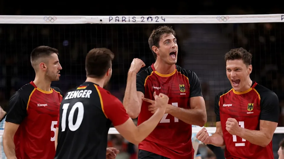 des Männer-Volleyballs bei Olympia